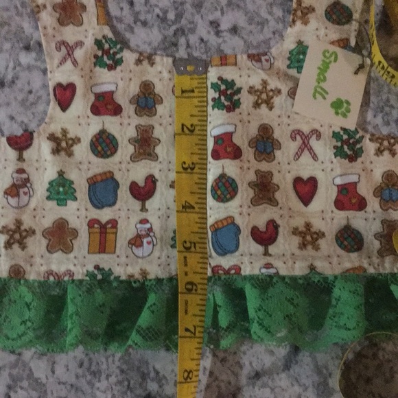 Handmade New Small Christmas dog vest - Picture 3 of 3